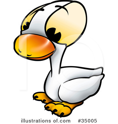 Royalty-Free (RF) Bird Clipart Illustration by dero - Stock Sample #35005