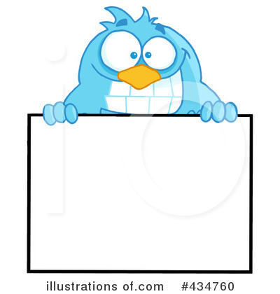 Royalty-Free (RF) Bird Clipart Illustration by Hit Toon - Stock Sample #434760