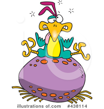 Royalty-Free (RF) Bird Clipart Illustration by toonaday - Stock Sample #438114