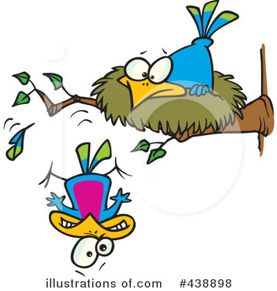 Royalty-Free (RF) Bird Clipart Illustration by toonaday - Stock Sample #438898