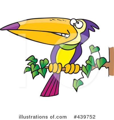Royalty-Free (RF) Bird Clipart Illustration by toonaday - Stock Sample #439752