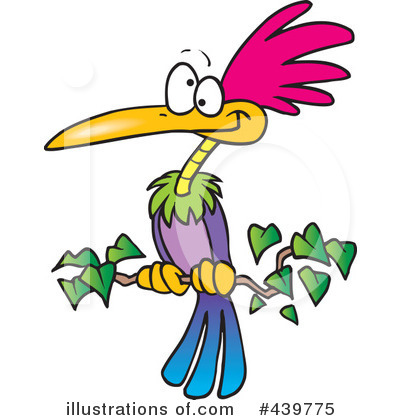Royalty-Free (RF) Bird Clipart Illustration by toonaday - Stock Sample #439775