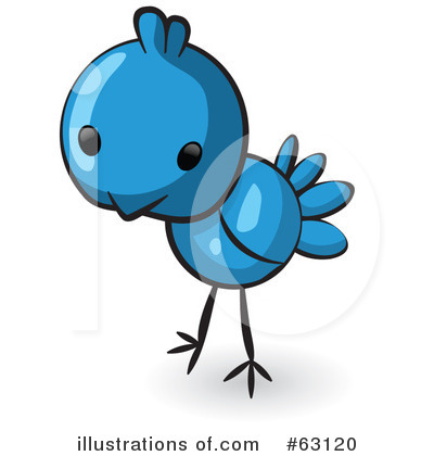 Royalty-Free (RF) Bird Clipart Illustration by Leo Blanchette - Stock Sample #63120