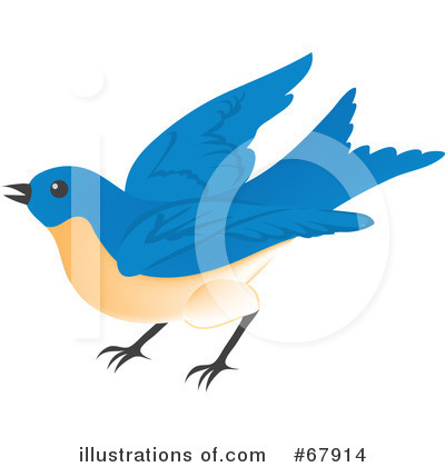 Royalty-Free (RF) Bird Clipart Illustration by Rosie Piter - Stock Sample #67914