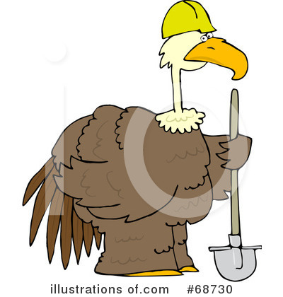 Royalty-Free (RF) Bird Clipart Illustration by djart - Stock Sample #68730