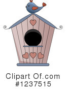 Bird House Clipart #1237515 by Pams Clipart