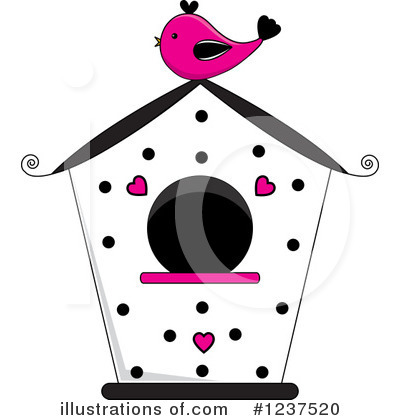 Royalty-Free (RF) Bird House Clipart Illustration by Pams Clipart - Stock Sample #1237520