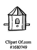 Birdhouse Clipart #1680749 by patrimonio