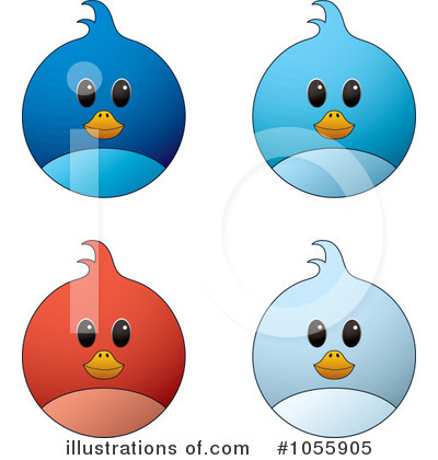 Royalty-Free (RF) Birds Clipart Illustration by michaeltravers - Stock Sample #1055905