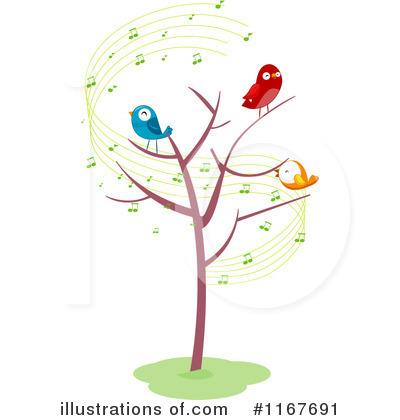 Royalty-Free (RF) Birds Clipart Illustration by BNP Design Studio - Stock Sample #1167691