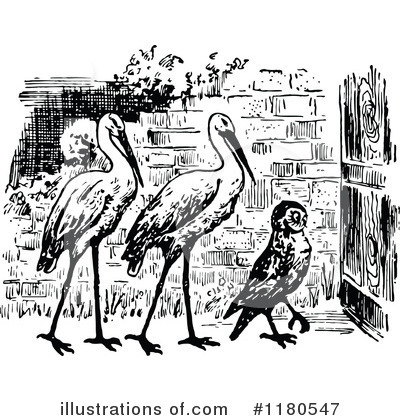 Royalty-Free (RF) Birds Clipart Illustration by Prawny Vintage - Stock Sample #1180547