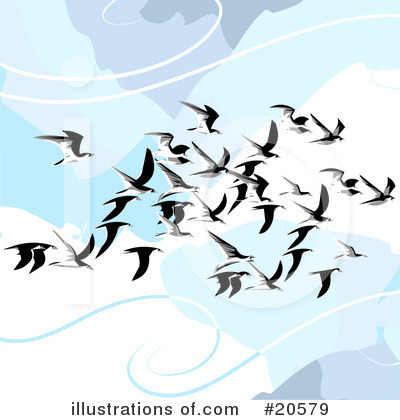 Royalty-Free (RF) Birds Clipart Illustration by Tonis Pan - Stock Sample #20579