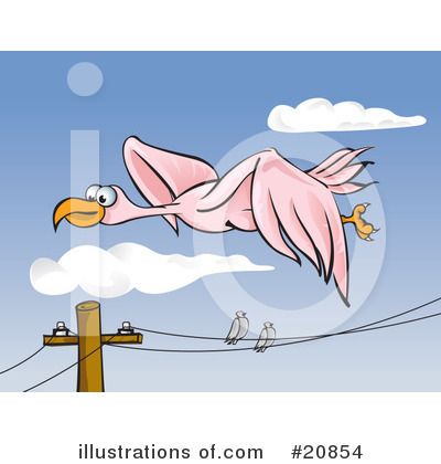 Royalty-Free (RF) Birds Clipart Illustration by Paulo Resende - Stock Sample #20854