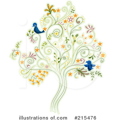 Blue Birds Clipart #215476 by BNP Design Studio