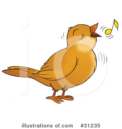 Royalty-Free (RF) Birds Clipart Illustration by Alex Bannykh - Stock Sample #31235