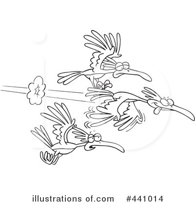 Royalty-Free (RF) Birds Clipart Illustration by toonaday - Stock Sample #441014