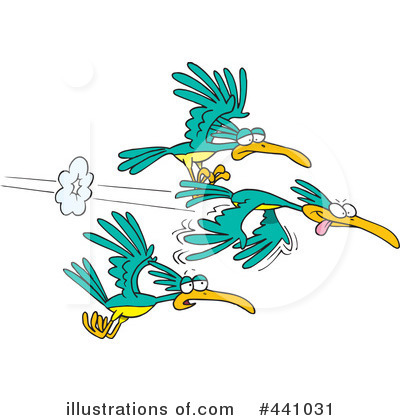 Royalty-Free (RF) Birds Clipart Illustration by toonaday - Stock Sample #441031