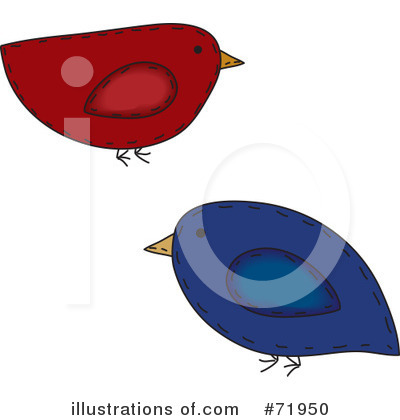 Royalty-Free (RF) Birds Clipart Illustration by inkgraphics - Stock Sample #71950