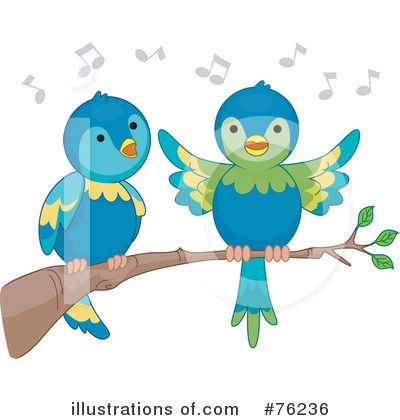 Royalty-Free (RF) Birds Clipart Illustration by BNP Design Studio - Stock Sample #76236