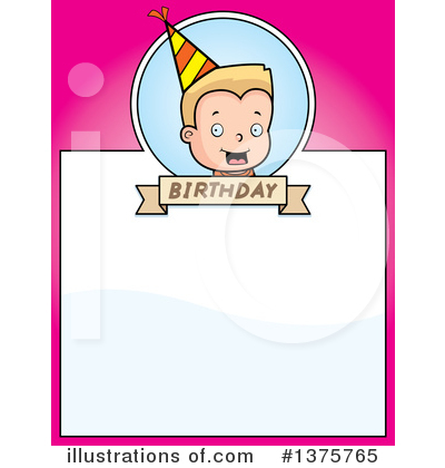 Birthday Boy Clipart #1375765 by Cory Thoman