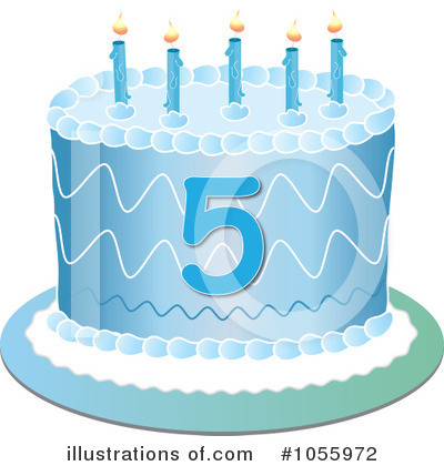 Birthday Cake Clipart #1055972 by Pams Clipart