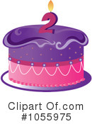 Birthday Cake Clipart #1055975 by Pams Clipart