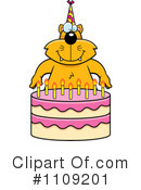 Birthday Cake Clipart #1109201 by Cory Thoman