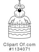 Birthday Cake Clipart #1134071 by Cory Thoman