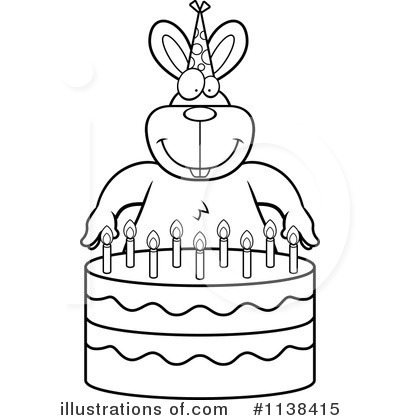 Birthday Cake Clipart #1138415 by Cory Thoman