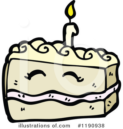 Royalty-Free (RF) Birthday Cake Clipart Illustration by lineartestpilot - Stock Sample #1190938