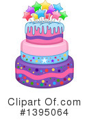 Birthday Cake Clipart #1395064 by Liron Peer