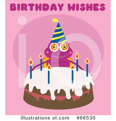 Royalty-Free (RF) Birthday Cake Clipart Illustration by Prawny - Stock Sample #66530
