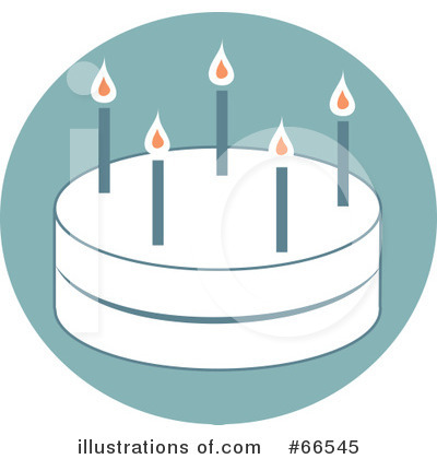 Royalty-Free (RF) Birthday Cake Clipart Illustration by Prawny - Stock Sample #66545