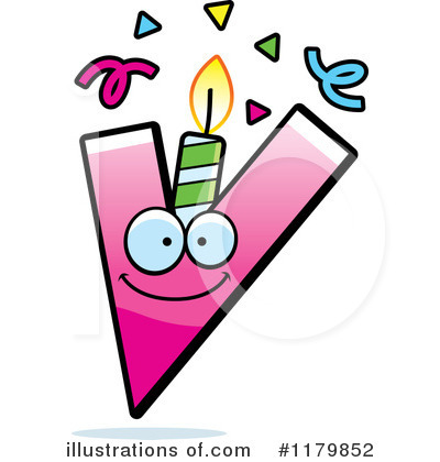Royalty-Free (RF) Birthday Candle Clipart Illustration by Cory Thoman - Stock Sample #1179852