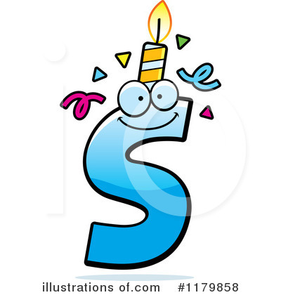Royalty-Free (RF) Birthday Candle Clipart Illustration by Cory Thoman - Stock Sample #1179858