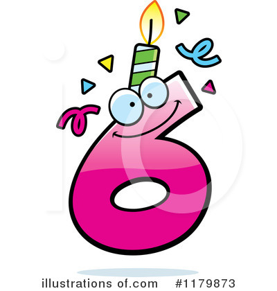 Royalty-Free (RF) Birthday Candle Clipart Illustration by Cory Thoman - Stock Sample #1179873
