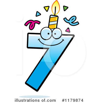 Birthday Candle Clipart #1179874 by Cory Thoman