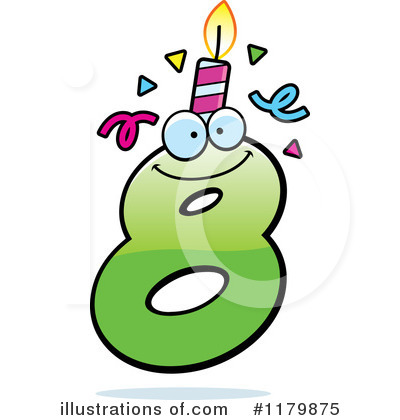 Birthday Candle Clipart #1179875 by Cory Thoman