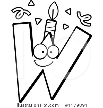Royalty-Free (RF) Birthday Candle Clipart Illustration by Cory Thoman - Stock Sample #1179891