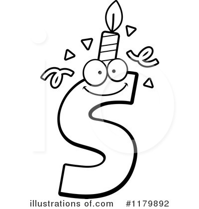 Royalty-Free (RF) Birthday Candle Clipart Illustration by Cory Thoman - Stock Sample #1179892