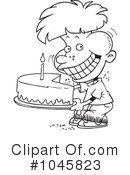 Birthday Clipart #1045823 by toonaday