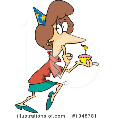 Royalty-Free (RF) Birthday Clipart Illustration by toonaday - Stock Sample #1048781