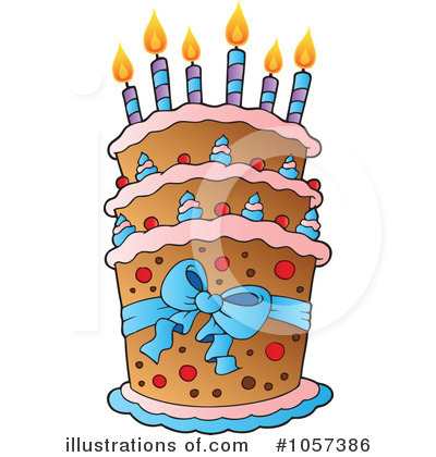 Royalty-Free (RF) Birthday Clipart Illustration by visekart - Stock Sample #1057386
