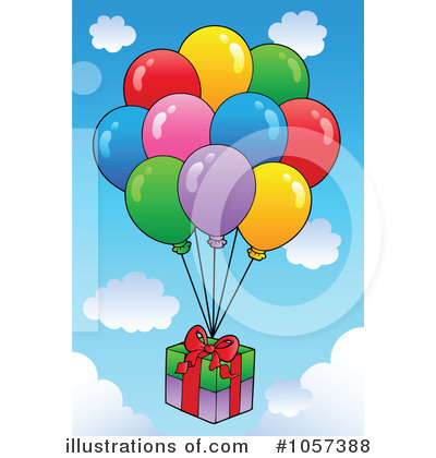 Royalty-Free (RF) Birthday Clipart Illustration by visekart - Stock Sample #1057388