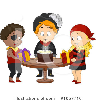 Royalty-Free (RF) Birthday Clipart Illustration by BNP Design Studio - Stock Sample #1057710
