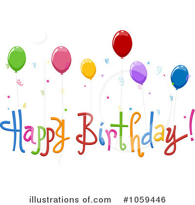 Royalty-Free (RF) Birthday Clipart Illustration by BNP Design Studio - Stock Sample #1059446