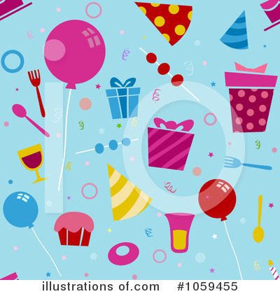 Royalty-Free (RF) Birthday Clipart Illustration by BNP Design Studio - Stock Sample #1059455