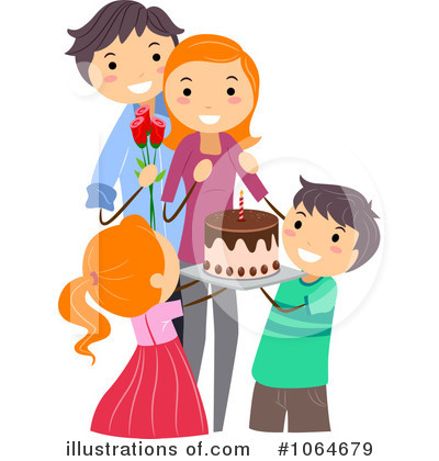 Royalty-Free (RF) Birthday Clipart Illustration by BNP Design Studio - Stock Sample #1064679