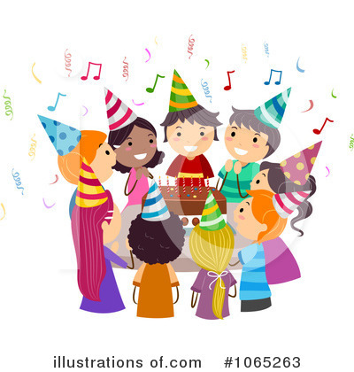 Royalty-Free (RF) Birthday Clipart Illustration by BNP Design Studio - Stock Sample #1065263