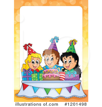 Royalty-Free (RF) Birthday Clipart Illustration by visekart - Stock Sample #1201498